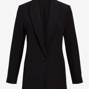 Express Boyfriend Style Black Women's Blazer